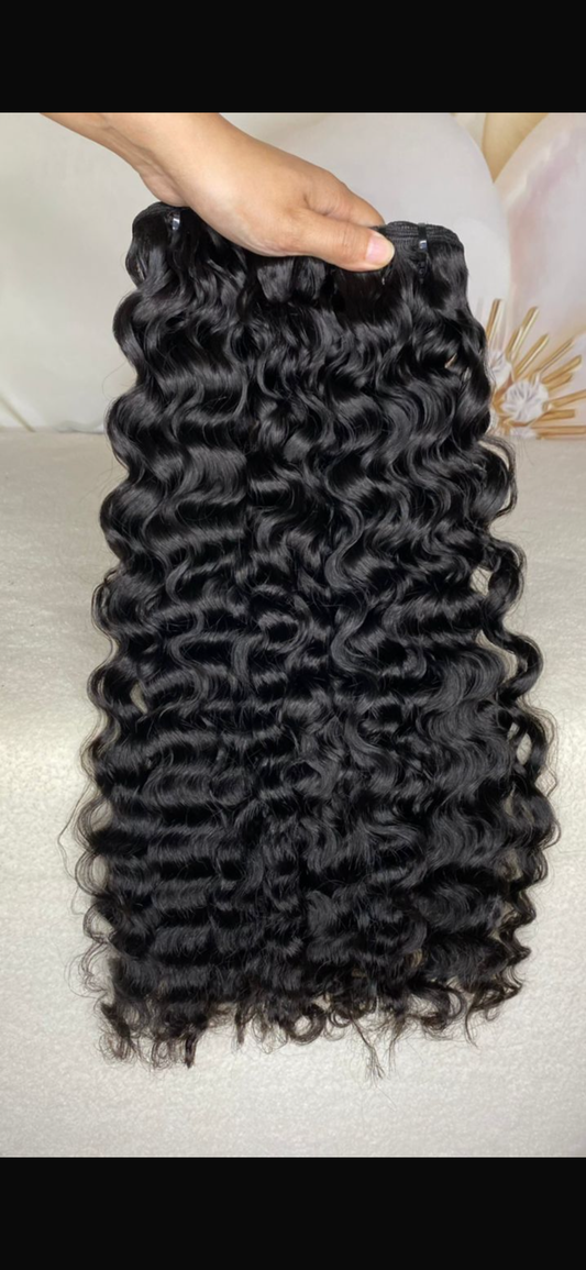 Raw Burmese Curly Hair