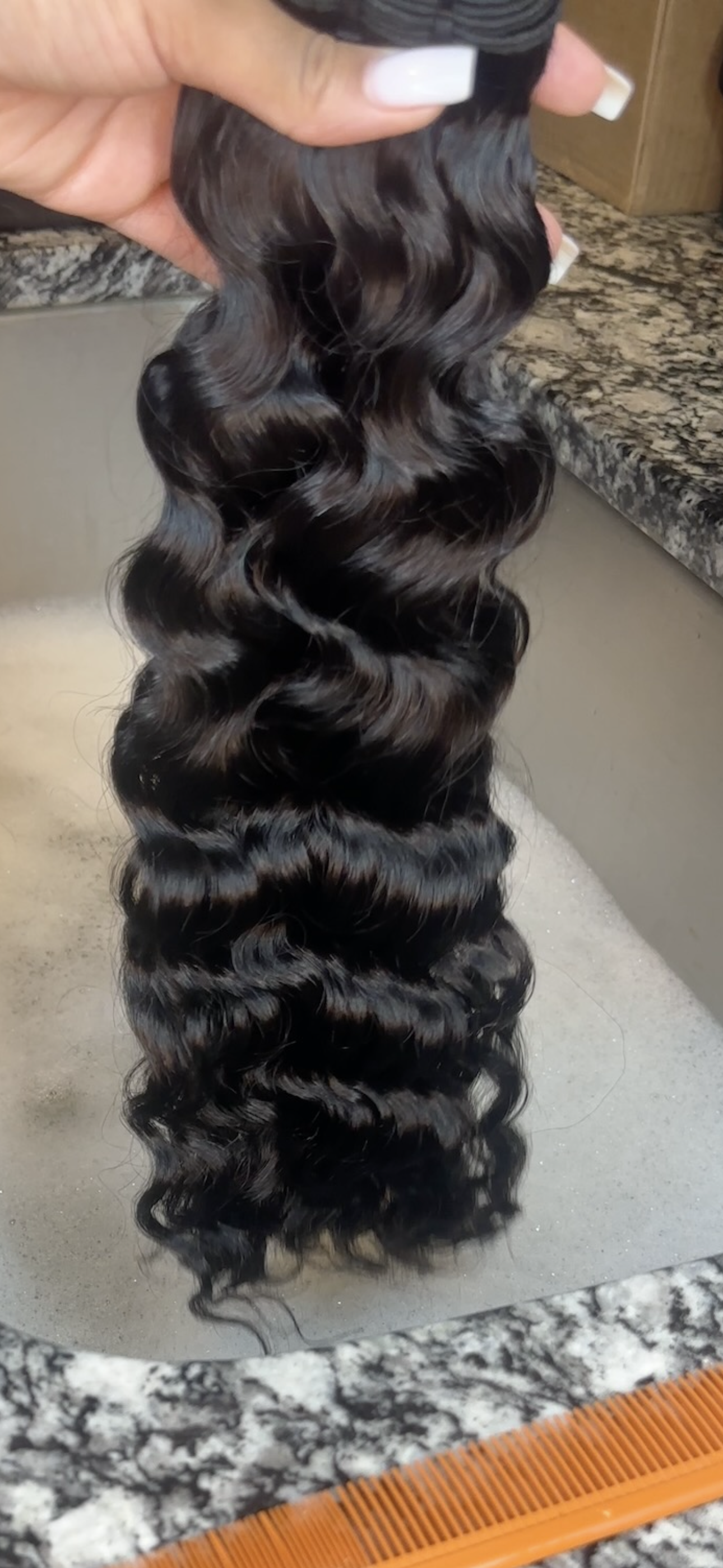 Raw Burmese Curly Hair