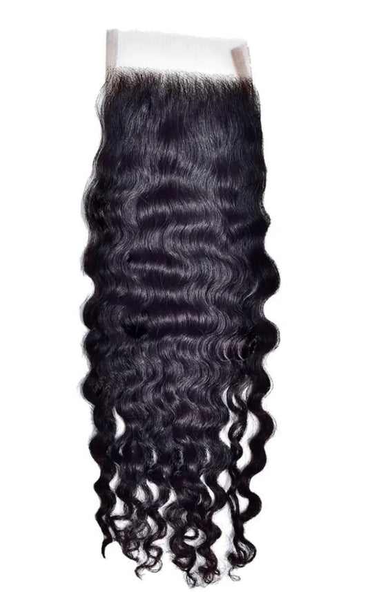 5x5 HD Raw Burmese curly closure